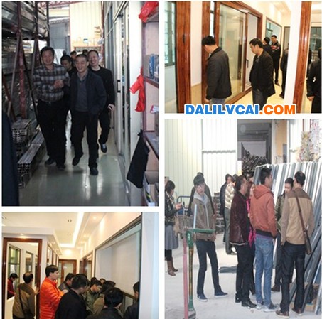 偉業(yè)鋁材全國考察團(tuán)到惠州站參觀展廳