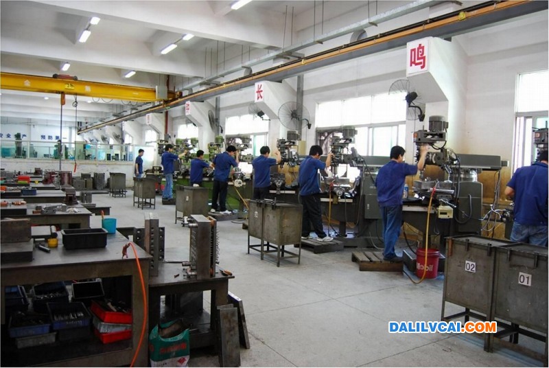 珠三角某制造企業(yè)生產(chǎn)車間一角