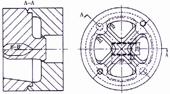 原鋁材擠壓模具設(shè)計裝配圖