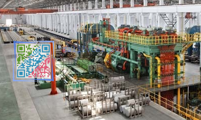 忠旺集團(tuán)萬噸鋁材擠壓機(jī)工作現(xiàn)場