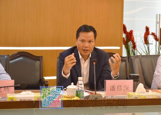 華昌鋁業(yè)董事長(zhǎng)潘偉深發(fā)言
