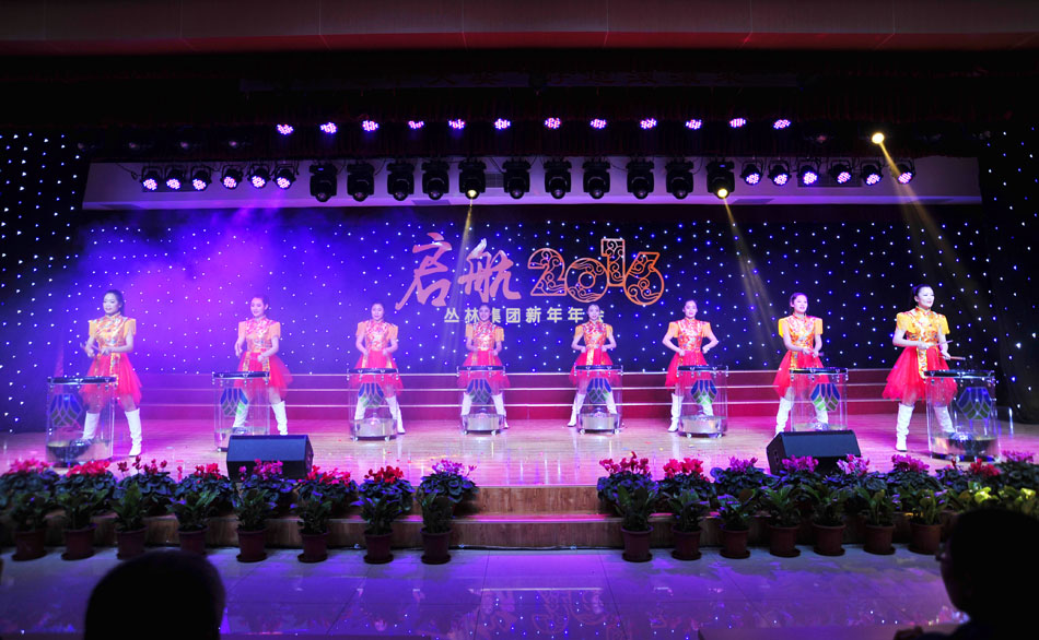 叢林鋁業(yè)2015年會歌舞表演8