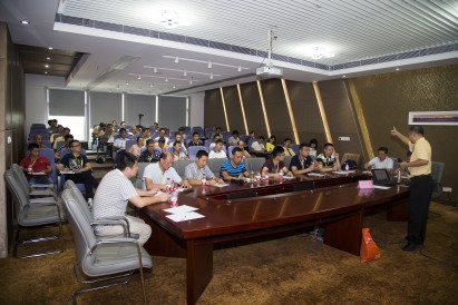 天圓公司麥總培訓(xùn)現(xiàn)場 