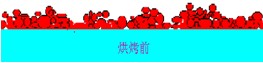 PVDF氟碳涂料超細(xì)粉烘烤前